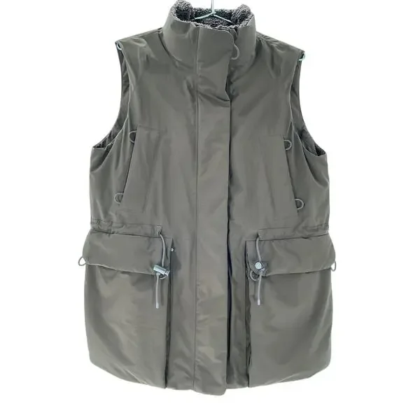 Lululemon Waterproof Brown Stretchseal Size 8 Vest - Picture 2 of 4